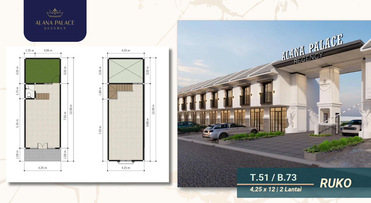 T.51 / B.73 (4.25x12m)